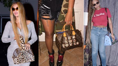 beyonce's bag collection